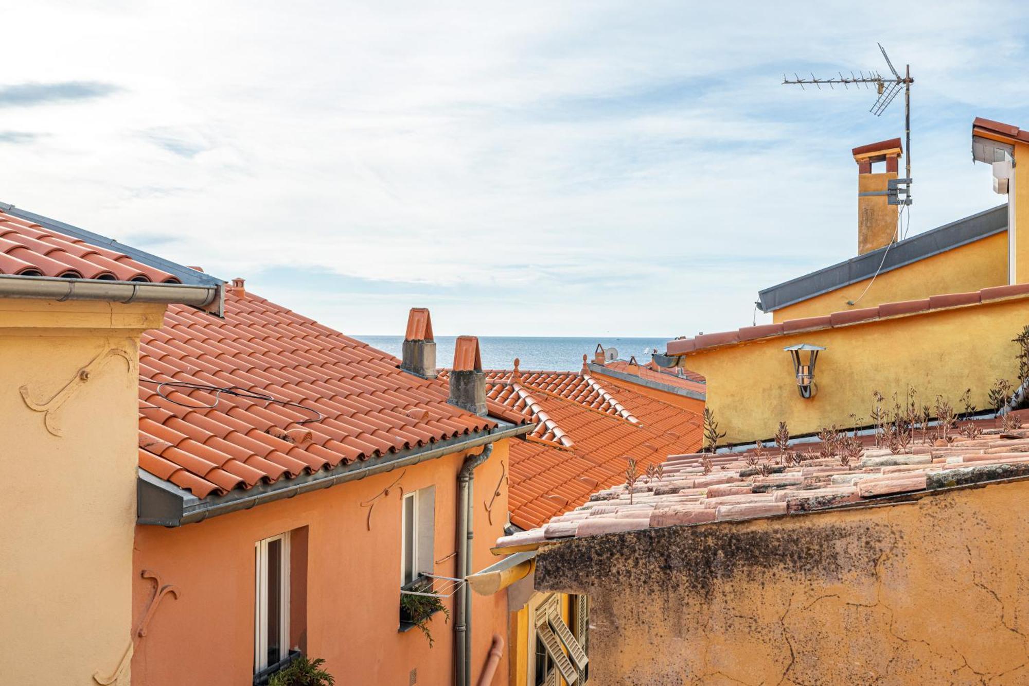 Le Bougainvillier Menton Vieille Ville 外观 照片